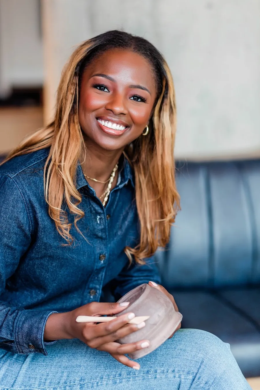Jonea Gordon, founder of SuperHuman Clay Studio